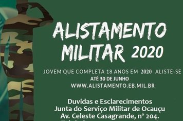 Alistamento Militar 2020