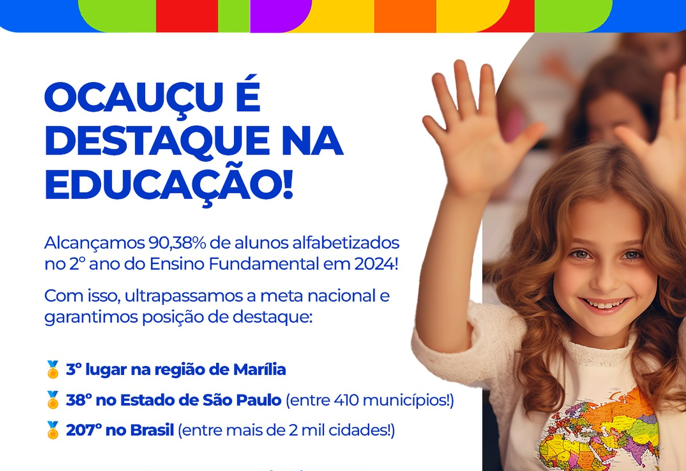 Ocauçu é Destaque na Educação