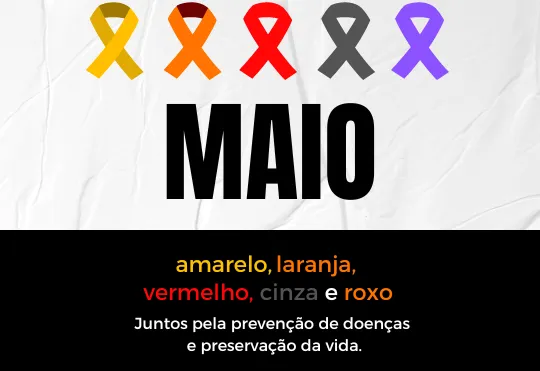 Maio, um mês cinco causas